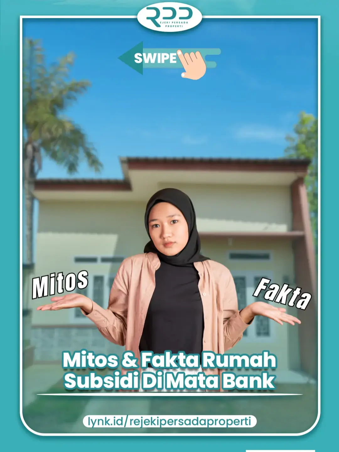 Banyak orang batal ambil rumah subsidi karena terjebak mitos yang salah kaprah 🤔 Padahal faktanya, bank justru mendukung penuh program ini supaya lebih banyak orang bisa punya rumah dengan cicilan terjangkau 🏡✨ Di carousel ini, kami bongkar: ❌ Mitos yang sering bikin ragu ✅ Fakta sebenarnya di balik proses bank Jangan sampai salah informasi ya, karena punya rumah subsidi bisa lebih mudah dari yang kamu bayangkan! 👉 Swipe sampai habis, dan kalau kamu mau tahu lebih detail soal proses KPR rumah subsidi, Hubungi kami sekarang. Tim siap bantu dari awal sampai akad! 📞 0811-412-131 📱 Follow kami di Instagram @rejekipersadaproperti Atau klik link di Bio #RejekiPersadaProperti #AtriaResidence #MutiaraKariango2  #RumahSubsidi #PerumahanSubsidiSulsel 