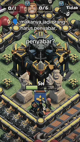 jika ada yang lebih tenang dari gelapnya malam,mungkin itu th 17😆😅#coc #clansofclans #foryou #fyp 