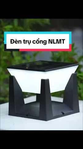 Đèn trụ cổng NLMT #modisolarvn #modisolar #dennangluongmattroi #denmattroi 
