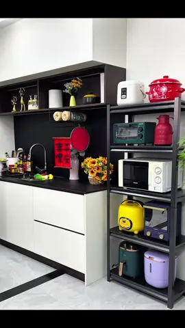 Phần 164 | Kệ đa năng lưu trữ thiết bị nhà bếp gọn gàng ngăn nắp #kenhabep #kenhabepdanang #giadungtienich 