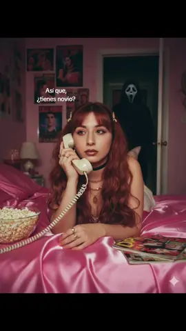 So you have a boyfriend?🖤 #ghostface #screammovie #terrorifico #haloween 