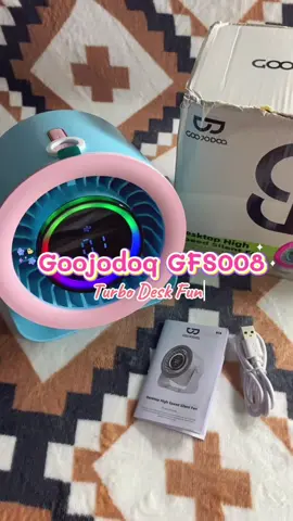Cantik banget warnanya Pastel gini🌸🌷bikin meja kamar makin aestetik dengan Kipas angin Desktop dari Goojodoq GFS008 ini🪷🪷🪷 coba cek keranjang kuning dibawah,kalian dpt hrga brpa??#goojodoq #kipasangin #kipasanginportable #kipasanginturbo #kipasmurah 