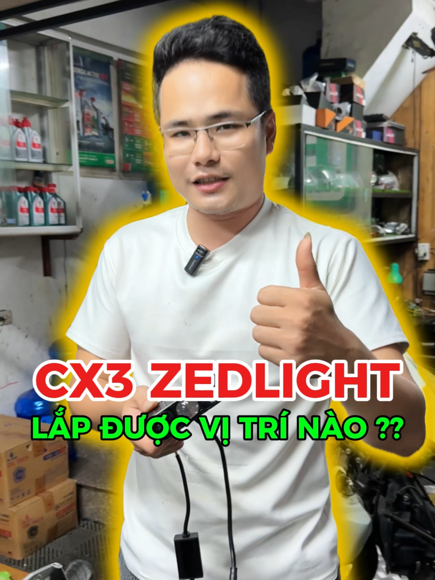 Siêu trợ sáng CX3 lắp đặt đơn giản, lên sáng đẳng cấp #zedlight #cx3