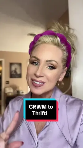 GRWM to thrift in Evansville, Indiana! #thriftinghaul #grwmover50 #thriftrip #thriftingfinds 