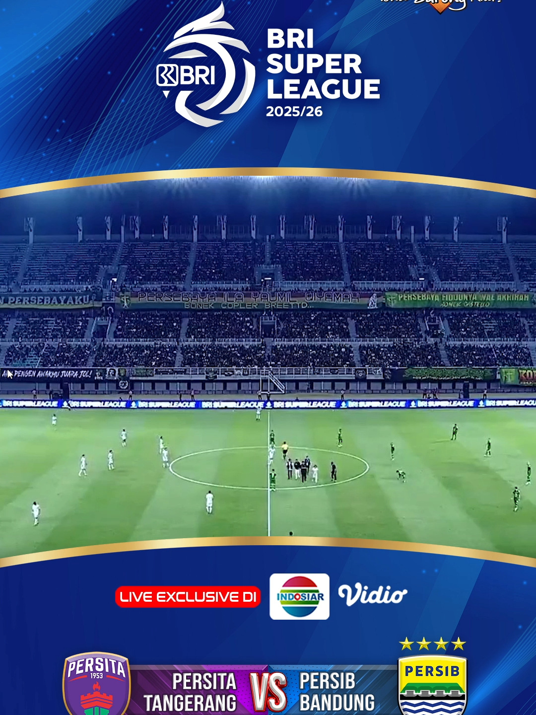 Saksikan keseruan pertandingan BRI Super League, Persita Tangerang vs Persib Bandung, Sabtu 27 September 2025. Pukul 19.00 WIB. Live di @indosiarid Acara ini dipersembahkan oleh Sarung Tenun Wadimor #sarungwadimor #sarungtenun #sarungeksklusif #sarungindonesia #budayaindonesia #brisuperleague