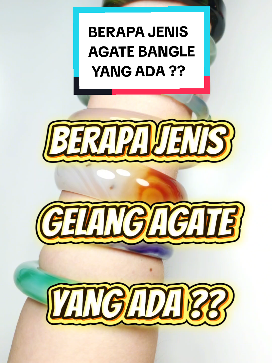 TAU TAK BERAPA JENIS AGATE BANGLE YANG ADA?? #FASHION #GELANG #BANGLE #JEWELRY #FYP 