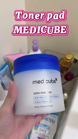 Toner pad MEDICUBE!!! #tonerpad #medicube #zeroporepad #skincare #reviewlamdep 