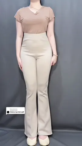 Membalas @Desembermeee celananya disini ya🫶#flarepants #celanascuba #cutbraypants 