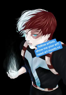 need art moots pretty pls!! am hungry for art friends #artmoots #art #todoroki #bnha #artist 