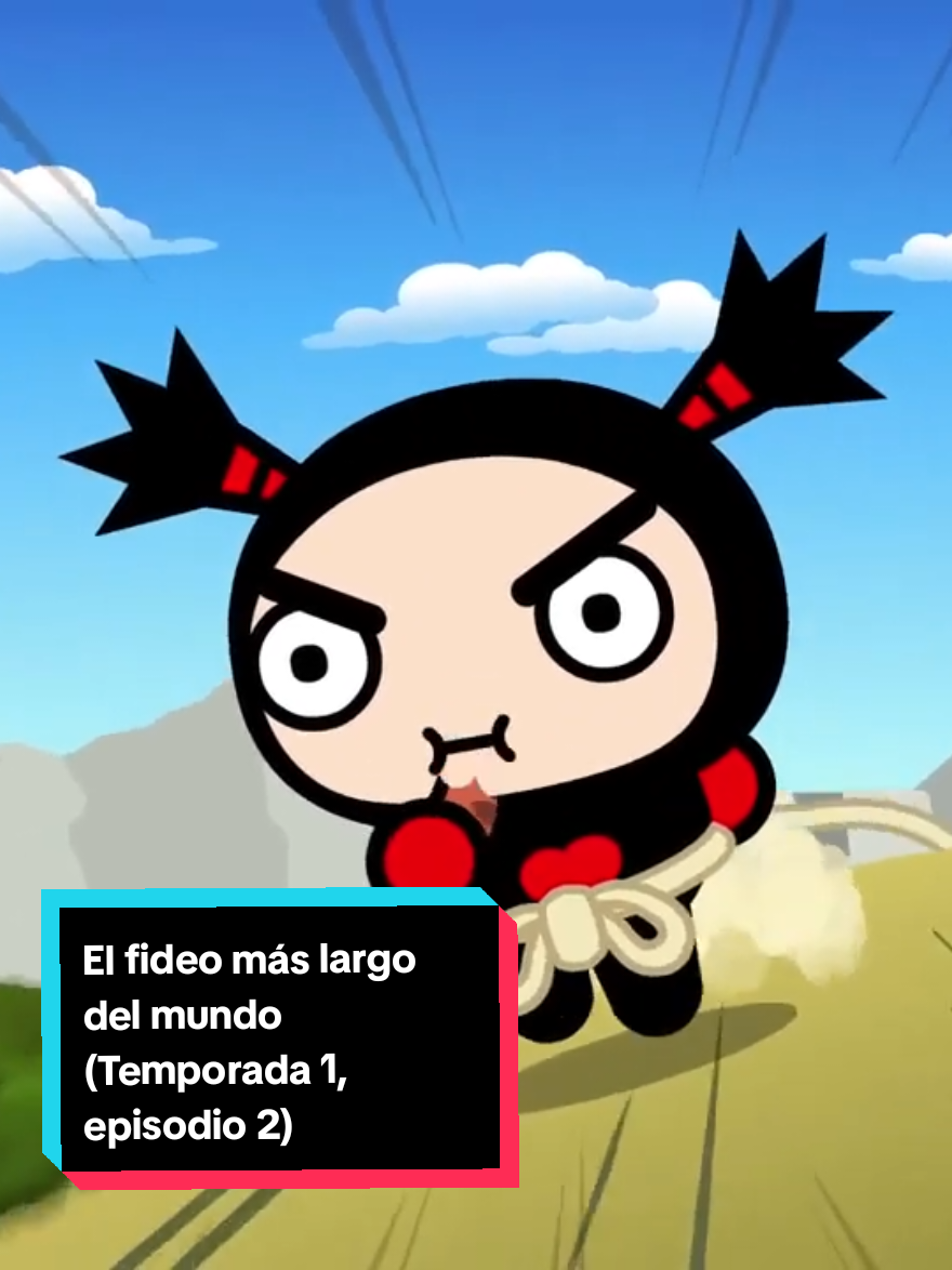 El fideo más largo del mundo (Temporada 1, episodio 2) #pucca #seriesanimadas #2006 