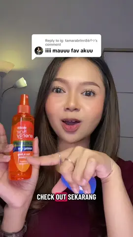 Replying to @ig: tamarabrlnn86ᡣ𐭩 fav hair parfume!!💖 #hairparfume #parfumerambut #makarizohairenergy #morningdew 