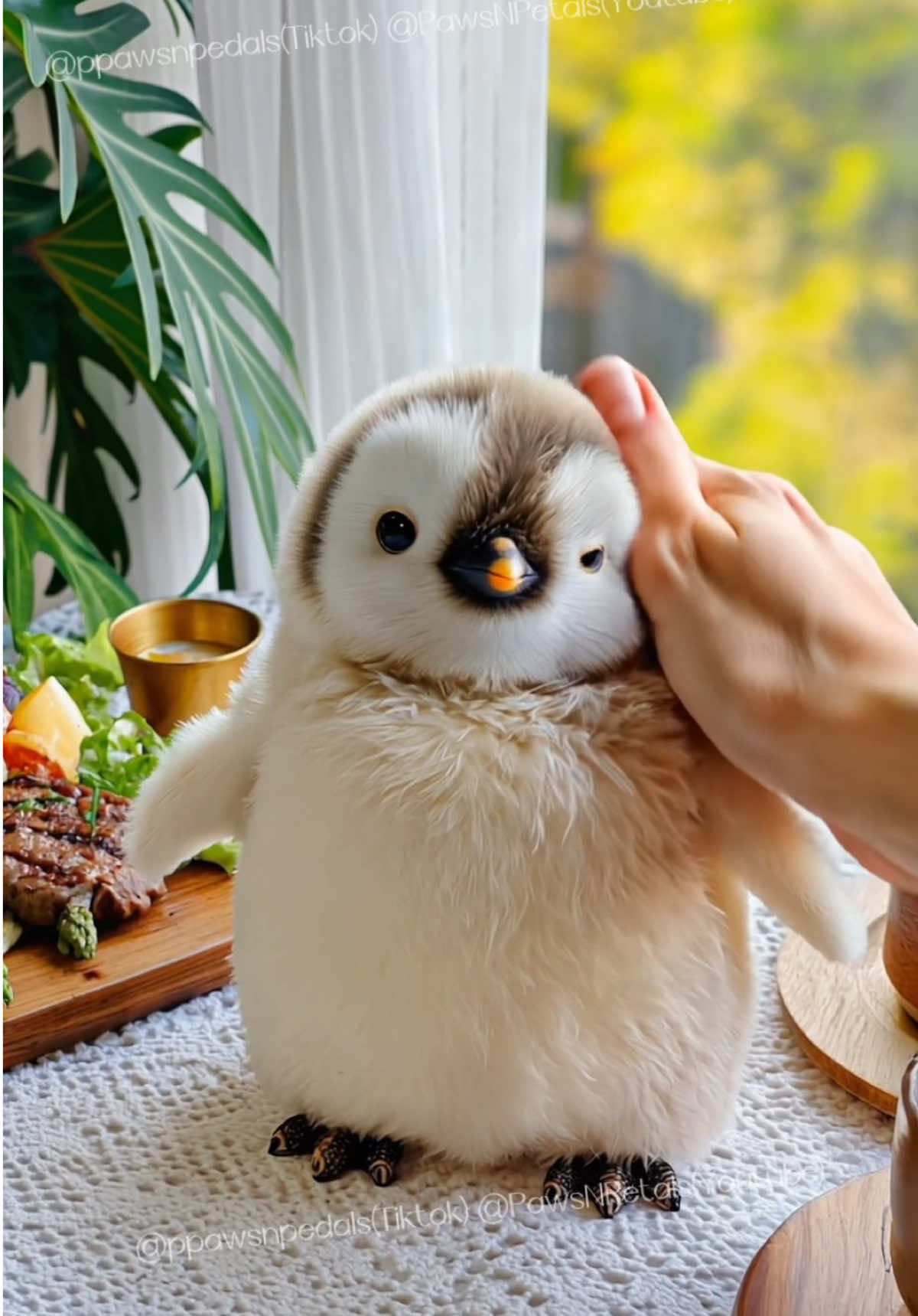 Cute penguin Marshmallow 🐧💕✨🥰 #cute #cuteanimals #penguin #babypenguin #adorable #可愛い 