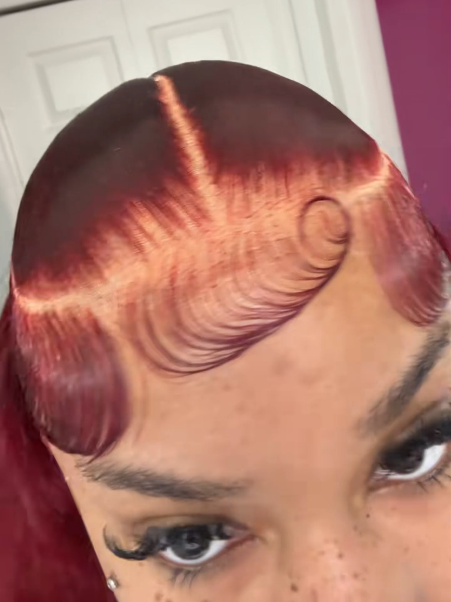lace melt😍😍 #sosatisfywig #sosatify99jhair #amazonwig #sosatisfyhair #humanhairwig #hdlacewig #99jhair #99jwig #wigstyling #wigtok #wighair #foryoupage #wigforblackgirl #burgundyhair #hdlace #fyp #babyhair #wig #softhair #longhair #lacemelt #lacemelted #edges #deepwavehair #blackgirlmagic #blackgirlhair #tiktokviral #amazonmusthaves #wigfashion #fypシ #fypシ゚viral