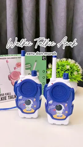 Walkie Talkie Anak Murah #walkietalkie #walkietalkieanak #promomakangajian 