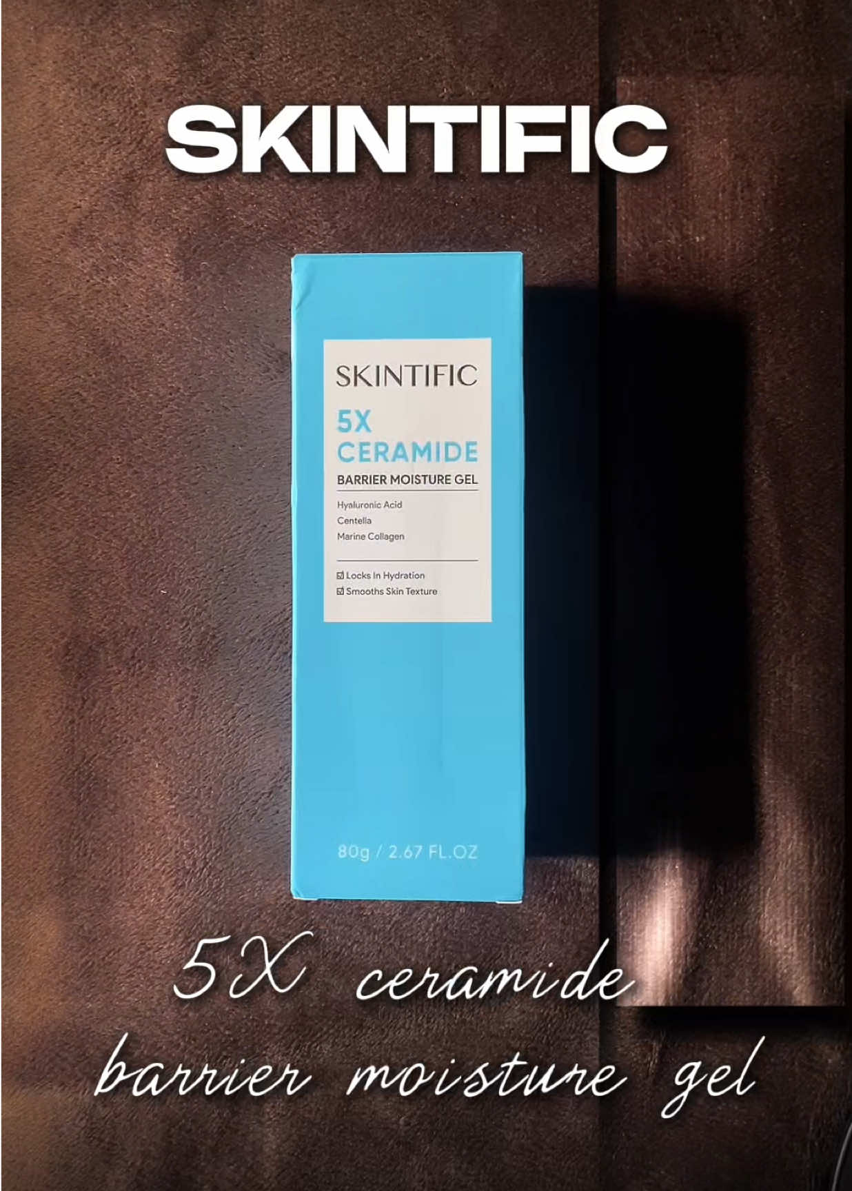 SKINTIFIC BARRIER MOISTURE GEL  #skintific #skintific5xceramide #skincare #skintificpromo #CapCut 