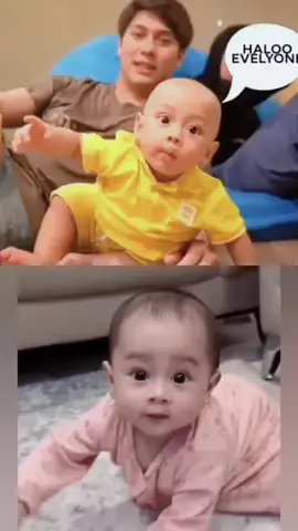 Abang L sama adek Leshia pertama kali merangkak 😍😍😍 #abangl #muhamadlevianalfatihbilar #leshiativanabillar #fyp  #CapCut 