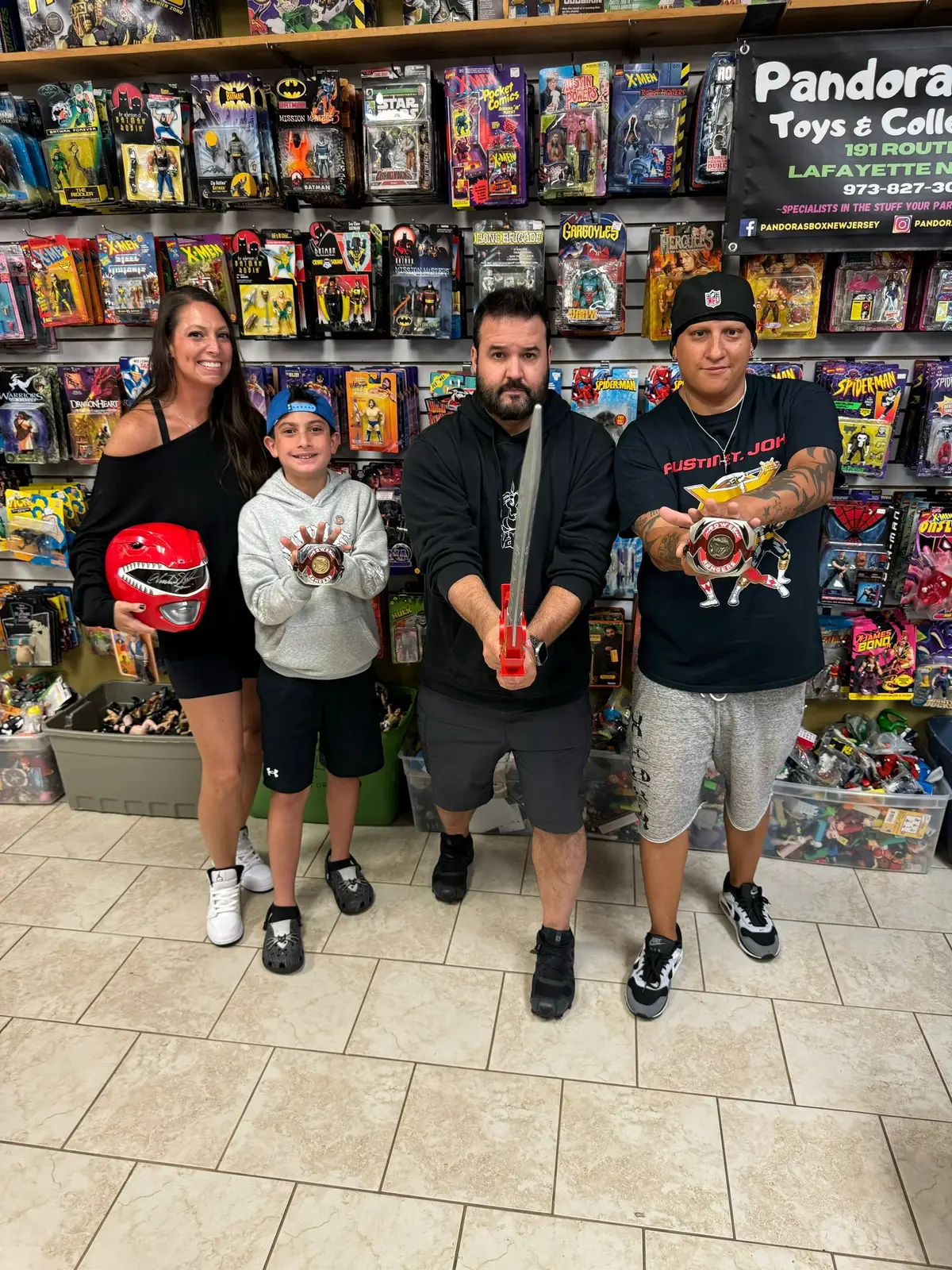 🔥 What an incredible Day 1 with the original Red Ranger, Austin St. John! Thanks to all the fans who came out and kept the energy going well past 9PM 🙌 We’re just getting started — Can’t wait to see you all tomorrow for Round 2 from 12pm til last fan standing!  Pandoras Box Toys & Collectibles 191 Route 15 Lafayette NJ   #austinstjohn #powerrangers #redpowerranger #powerrangersfans #pandorasboxtoysandcollectibles 