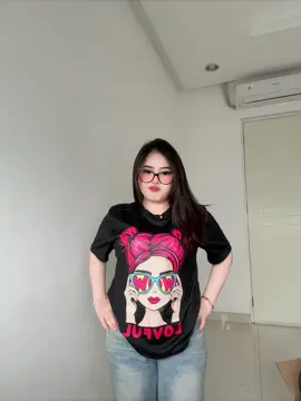 Aku pake M yaa#trending #kaos #OOTD #viral #fypp 