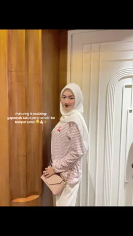 pokonya berani keluar sendiri, meskipun gaada temen😭✨👍🏻