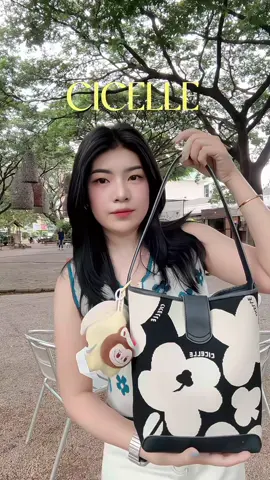 #กระเป๋า#กระเป๋าสะพายข้าง #กระเป๋าแบรนด์cicelle #กระเป๋าทรงถัง#นัทตี้แก้มกลมๆ 