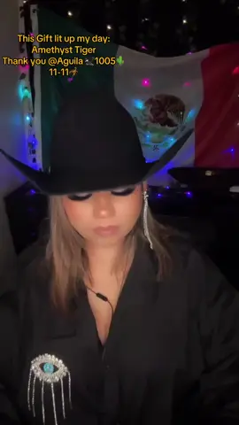 One of the best Gifts in my LIVE. Thank you, Aguila 🦅1005🌵11-11🦂! For your support to my content.@Aguila 🦅1005🌵11-11🦂 #tiktoklive #livehighlights #livegift #amethysttiger 