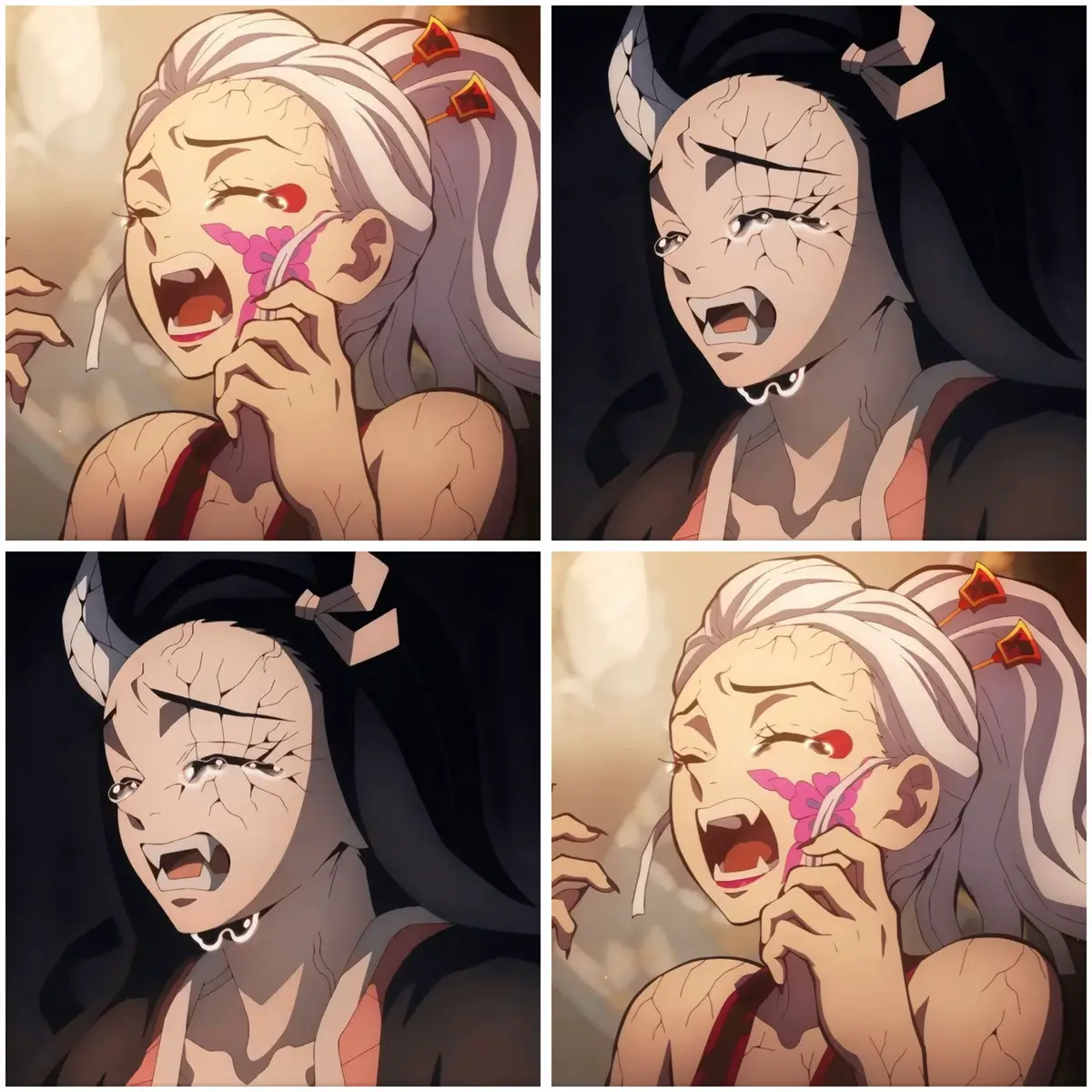 Two people who look alike. My destiny was drastically changed by the person who was picked up. #demonslayer #nezuko #daki #sister #fyp 