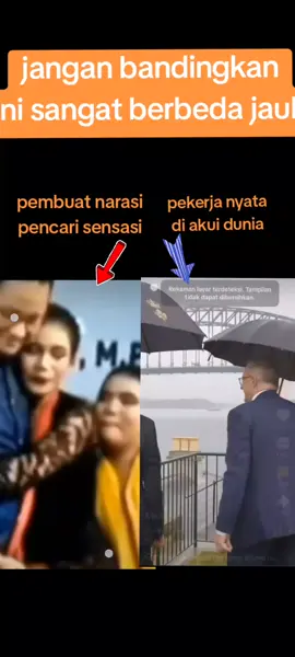 #bukan lawan #berbeda jauh