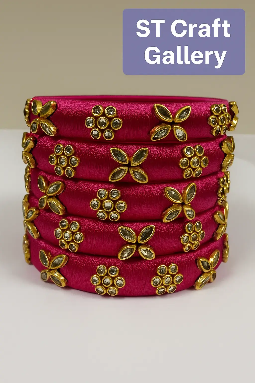 order korte inbox korun fb page othoba WhatsApp and Instagram e  #stcraftgallery  #churi  #handmadejewelry  #foryou  #fyp 