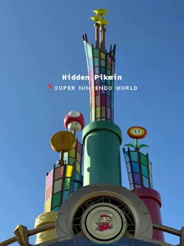 Make sure to look for all the Pikmin 🌱 📍Super Nintendo World Epic Florida #epicuniverseorlando #pikmin #mario #nintendo #floridalife 