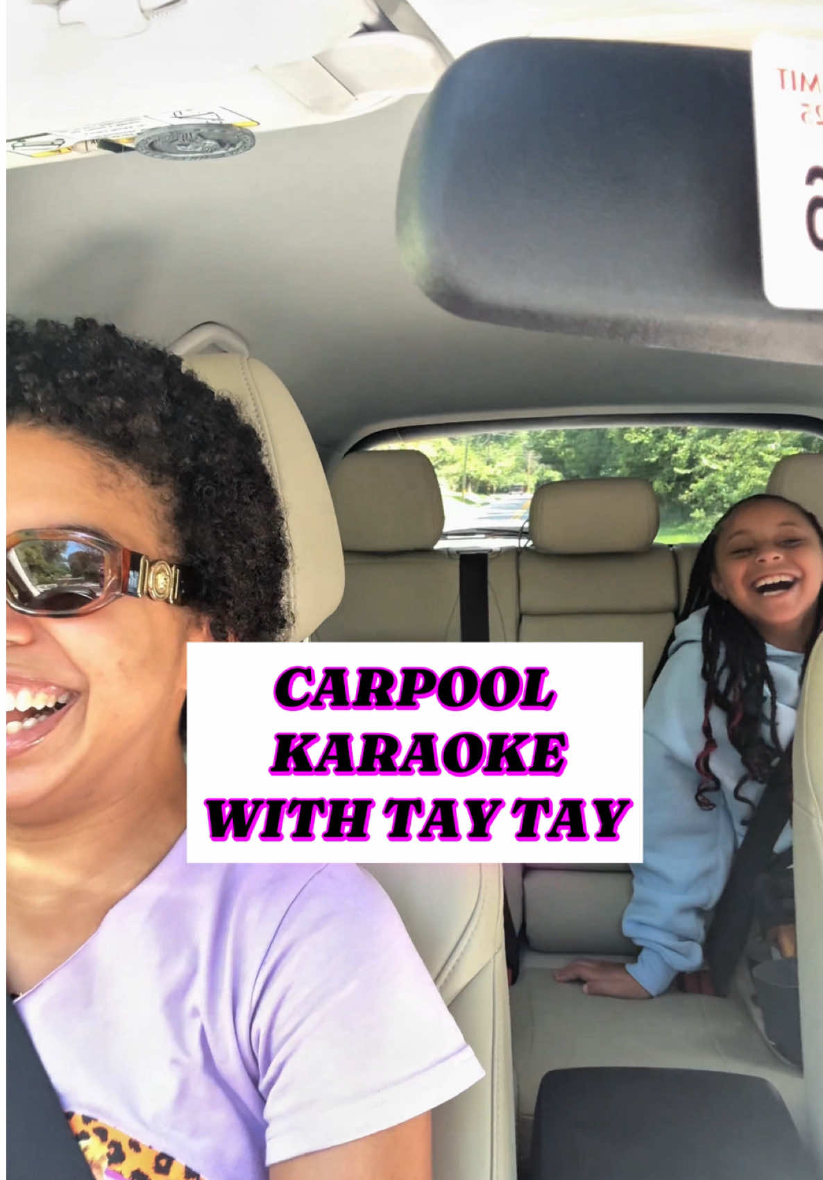 @Doechii we love you queen #sistercousins #carpoolkaraoke #cousinlove 