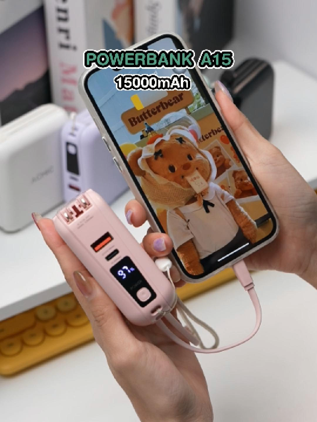 Acmic A15 ยังน่าใช้อยู่ไหม ทำไมลูกค้าหลายคนกลับมาซื้อซ้ำ 🔋 #TikTokShopช้อปกันวันเงินออก #Acmic #acmicthailand #acmica15 #พาวเวอร์แบงค์acmic