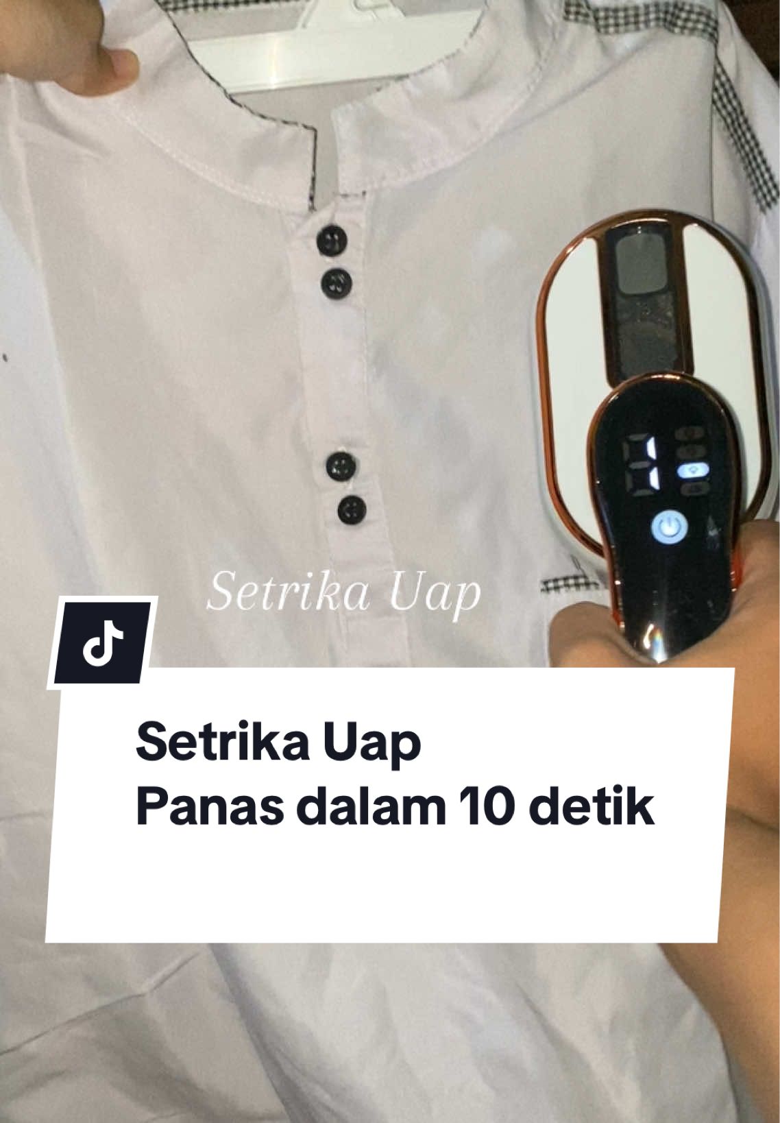Setrika uap canggih meringankan pekerjaan menyetrika,panas dalam 10 detik,mudah dibawa traveling,bisa diputar 180derajat✨wajib punya🫵🏻 #setrika #setrikauap #setrikalistrik #fyp 