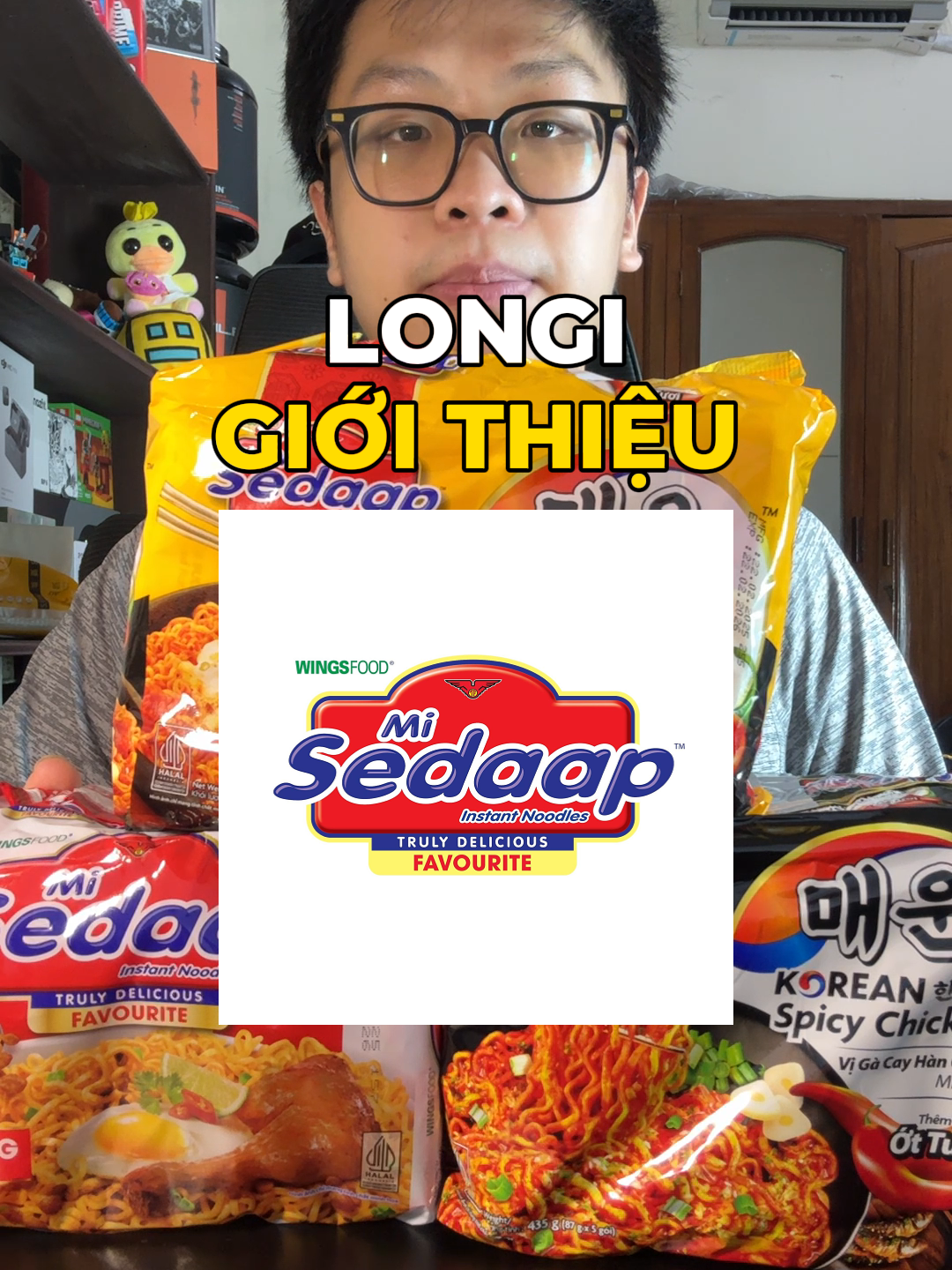 Longi giới thiệu: Mì trộn Sedaap #reviewanngon #ancungtiktok #MiSedaap #MitronSedaap #E2E