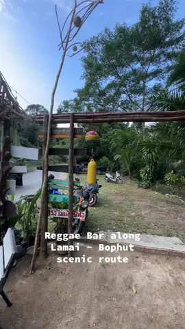 Reggae Bar along Lamai - Bophut scenic route #kohsamui 