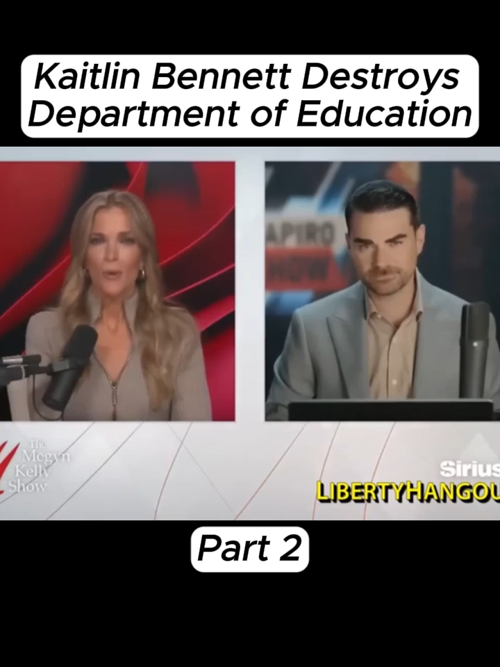 Part 2: Kaitlin Bennett Destroys Department of Education #kaitlin #libertyhangout #talkshowhost