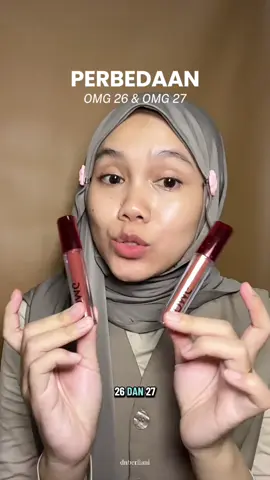 OMG 26 dan OMG 27 #lipcream #omg #makeup #omgchallenge 