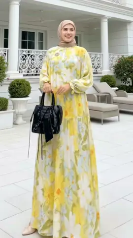 Gamis Arsyila Gamis Lengan Balon Gamis Rayon Premium  #gamisarsyila #gamisrayon #fyppppppppppppppppppppppp 