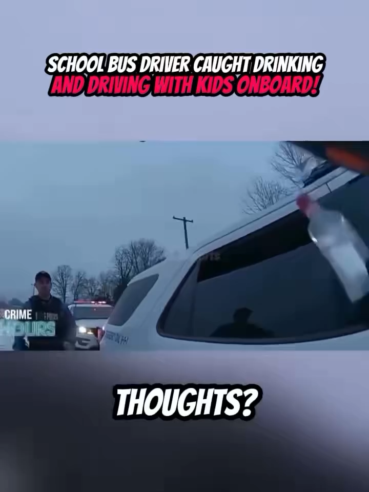 School bus driver gets pulled over for dui while kids were #nboard#fyp #police #bodycam #arrest #cops #cop #viral #usa #bodycamera #policeofficer #CBQG