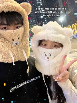 Điều đó khiến tôi cảm thấy không còn sợ lạnh nữa #cute #dethuongmuonxiu #mulongcuu #quatangbangai #mulongmuadong 