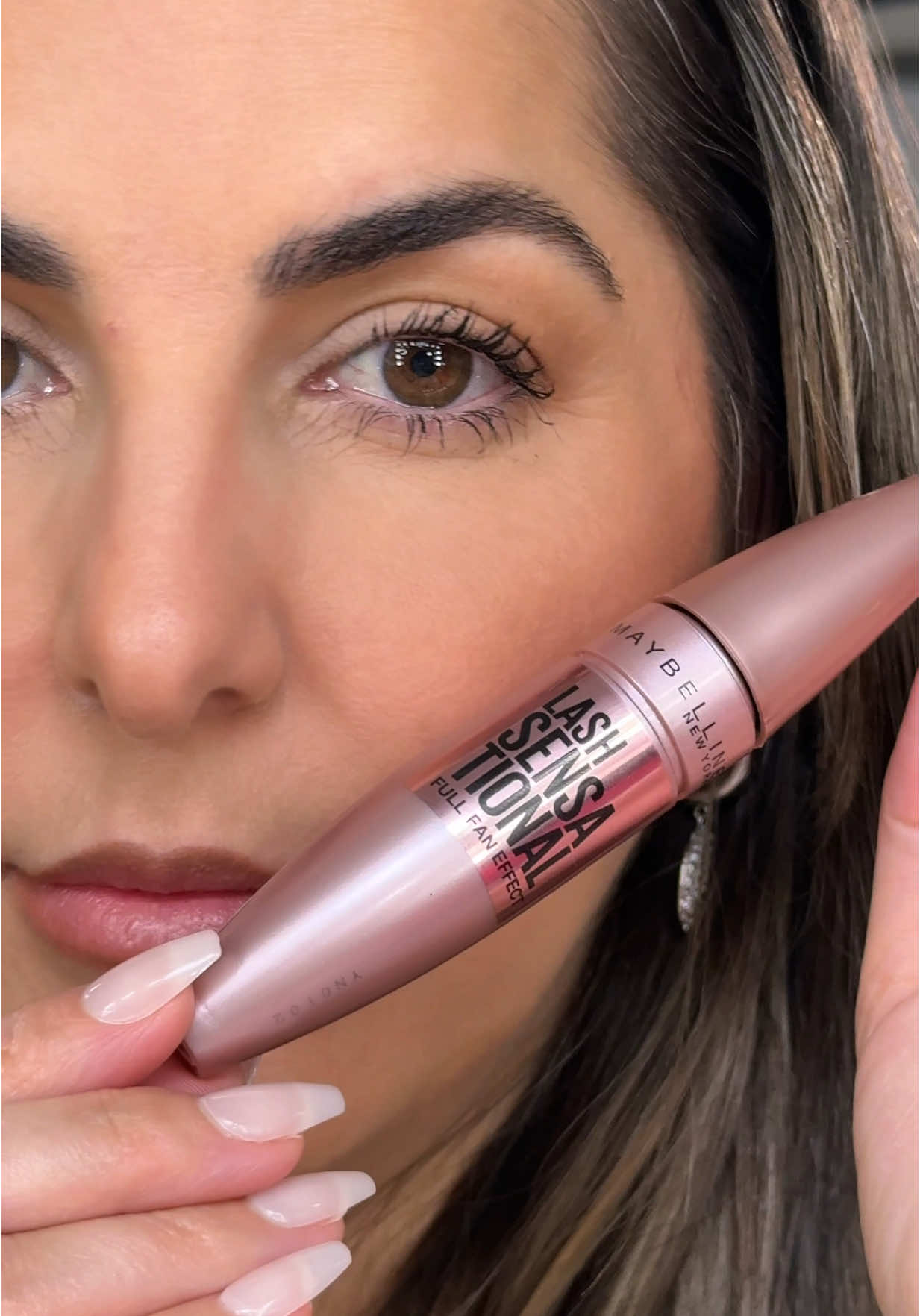 Lash Sensational Full Fan Effect, BEST drugstore mascara EVER @Maybelline NY 💕 #maybelline #fyp #mascara #giftedbymaybelline #lashsensationalmascara 