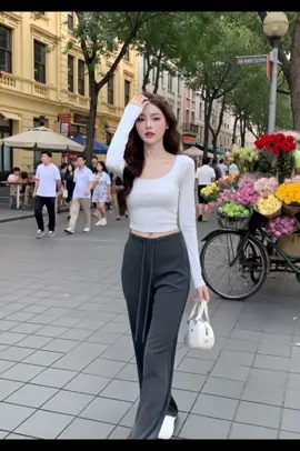 Quần ống rộng hack dáng siêu đỉnh #xuhuong #quanongrong #quannubigsize #quannuxinh #quanniongrong 