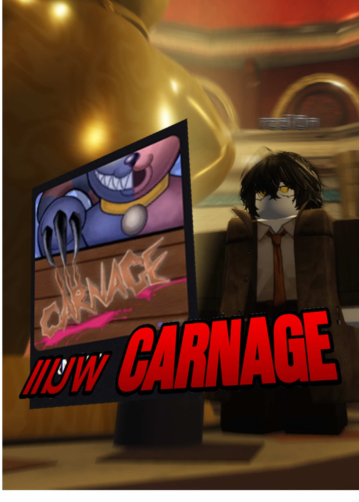 คลิปแนวนี้ตัดยังไง #roblox #danganronpa #carnageroblox 