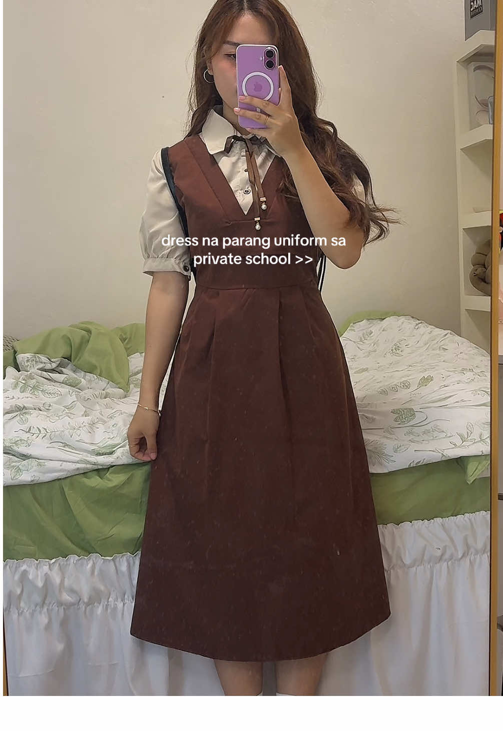 na para bang studyante yan sya 😍  #dress #fyp #fypシ゚viral 