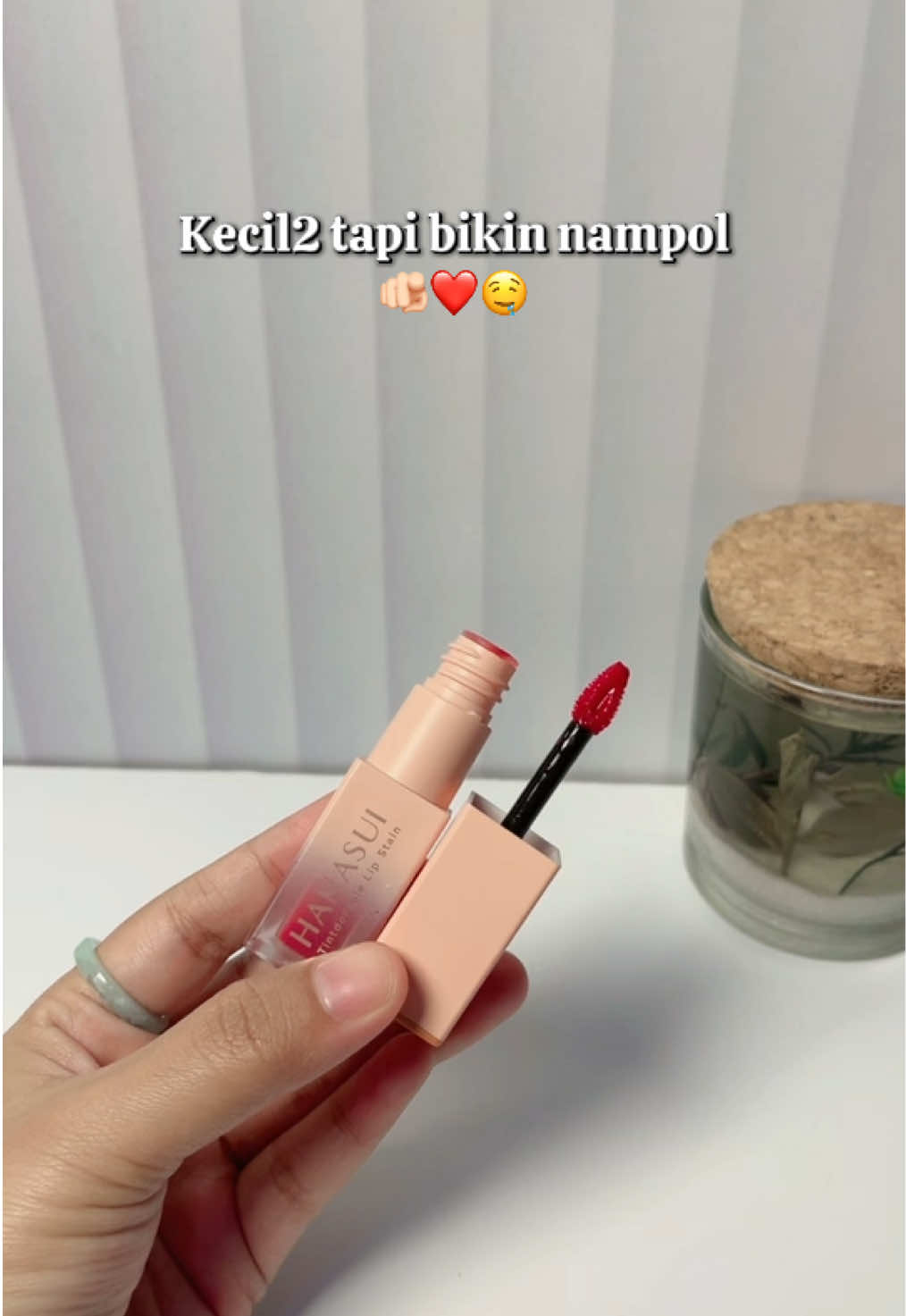 HANASUI Tintdorable Lip Tin#hanasui #liptint #murah 