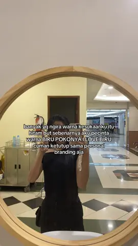 ga ada yg tau kalu selama in anak yg full of black in secinta itu sama warna BIRU #blue 