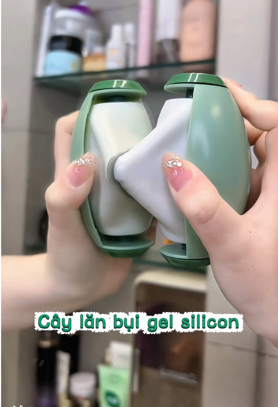 Cây lăn bụi gel silicon tái sử dụng tiện dụng #caylanbuiquanao #caylanbui #caylanbuimini #lanbuisilicon #lalap1995 