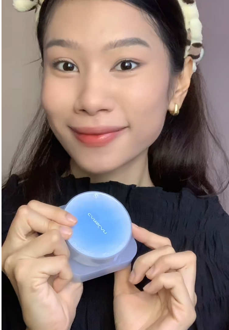Carslan setting powder warna biru 