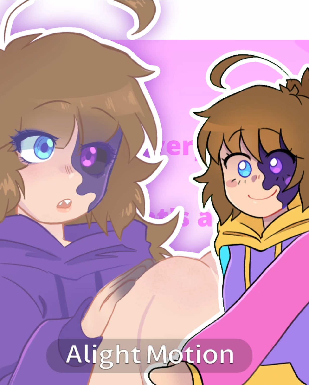 || Hey I posted 😛✌️|| #animation #tween #aligntmotion #procreate #art 