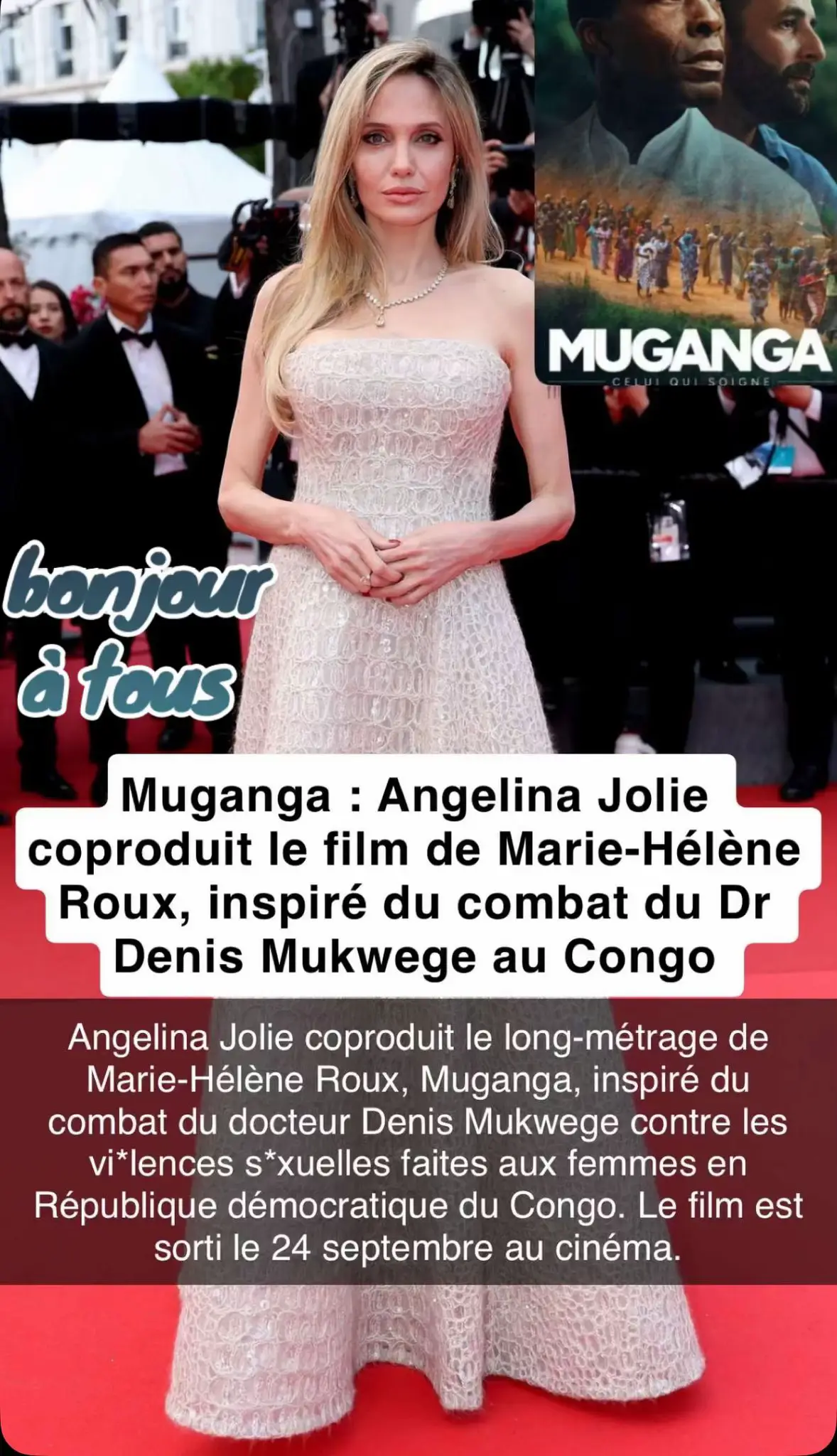 #fim #cinema #africacinema #angelinajolie #congo 