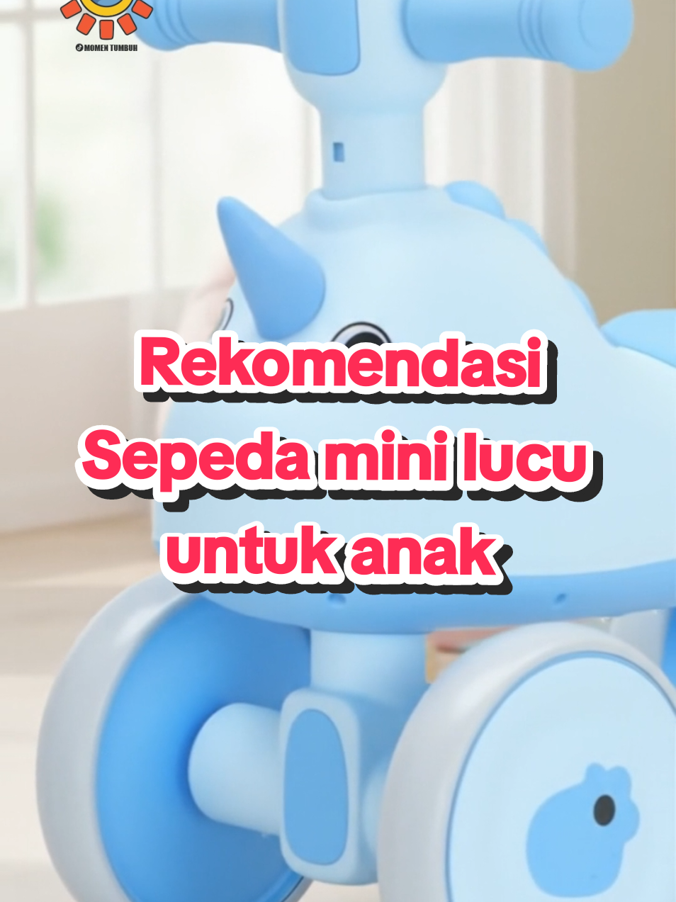 Sepeda mini lucu untuk anak! #mainananak #mainanedukasi #mainan #toddler #iburumahtangga 